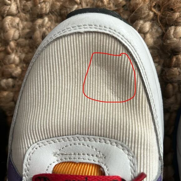 Champion Mens Sneakers with Red and Purple Accents-US9.5 - Picture 11 of 11